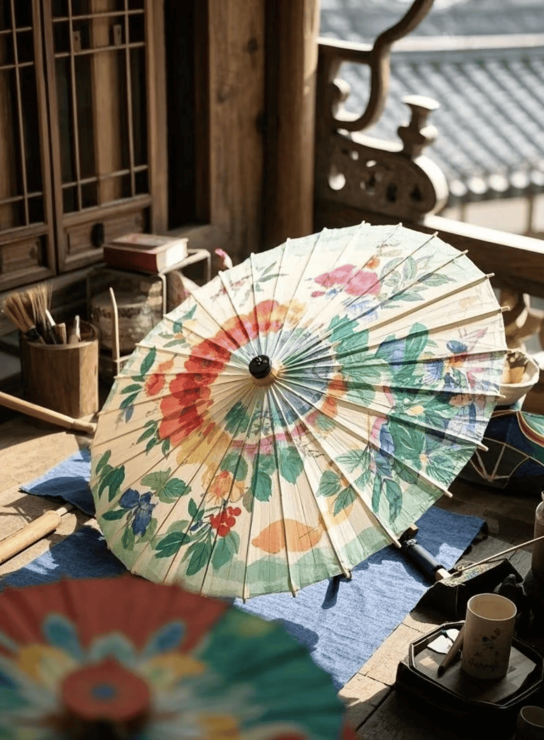嘆為觀“紙” | 紙間江南：從油紙傘到箋紙清韻:油紙傘